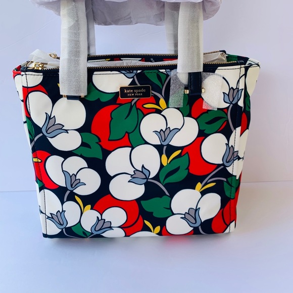 NWT/ KATE SPADE NEW YORK MEDIUM FLORAL SATCHEL